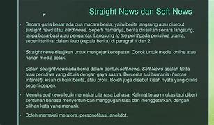 Straight News Adalah